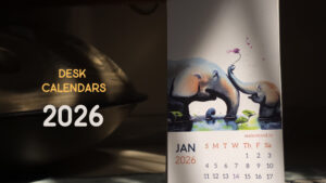 Desk calendar 2026